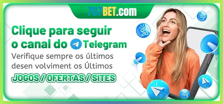 707BET bônus — painel de promoções no aplicativo
